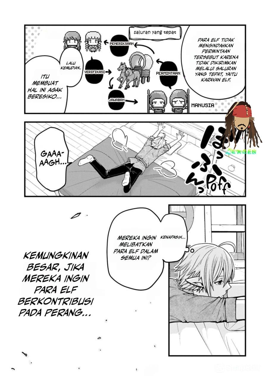 Tensei Shite High Elf ni Narimashitaga, Slow Life wa 120-nen de Akimashita Chapter 39 Bahasa Indonesia