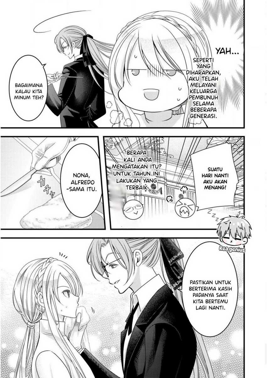 Tensei shita Onna Mafia wa Isekai de Heibon ni Kurashitai – Asashin Ikka no Hakushaku Reijou desu ga, Denshi to Akuma na Danchou ga Tsukimatottekimasu chapter 3