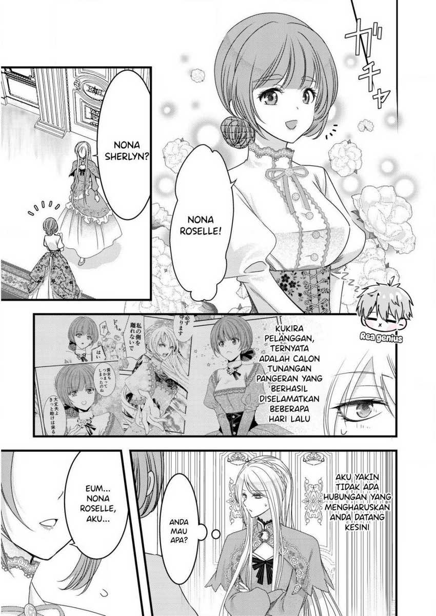 Tensei shita Onna Mafia wa Isekai de Heibon ni Kurashitai – Asashin Ikka no Hakushaku Reijou desu ga, Denshi to Akuma na Danchou ga Tsukimatottekimasu chapter 3