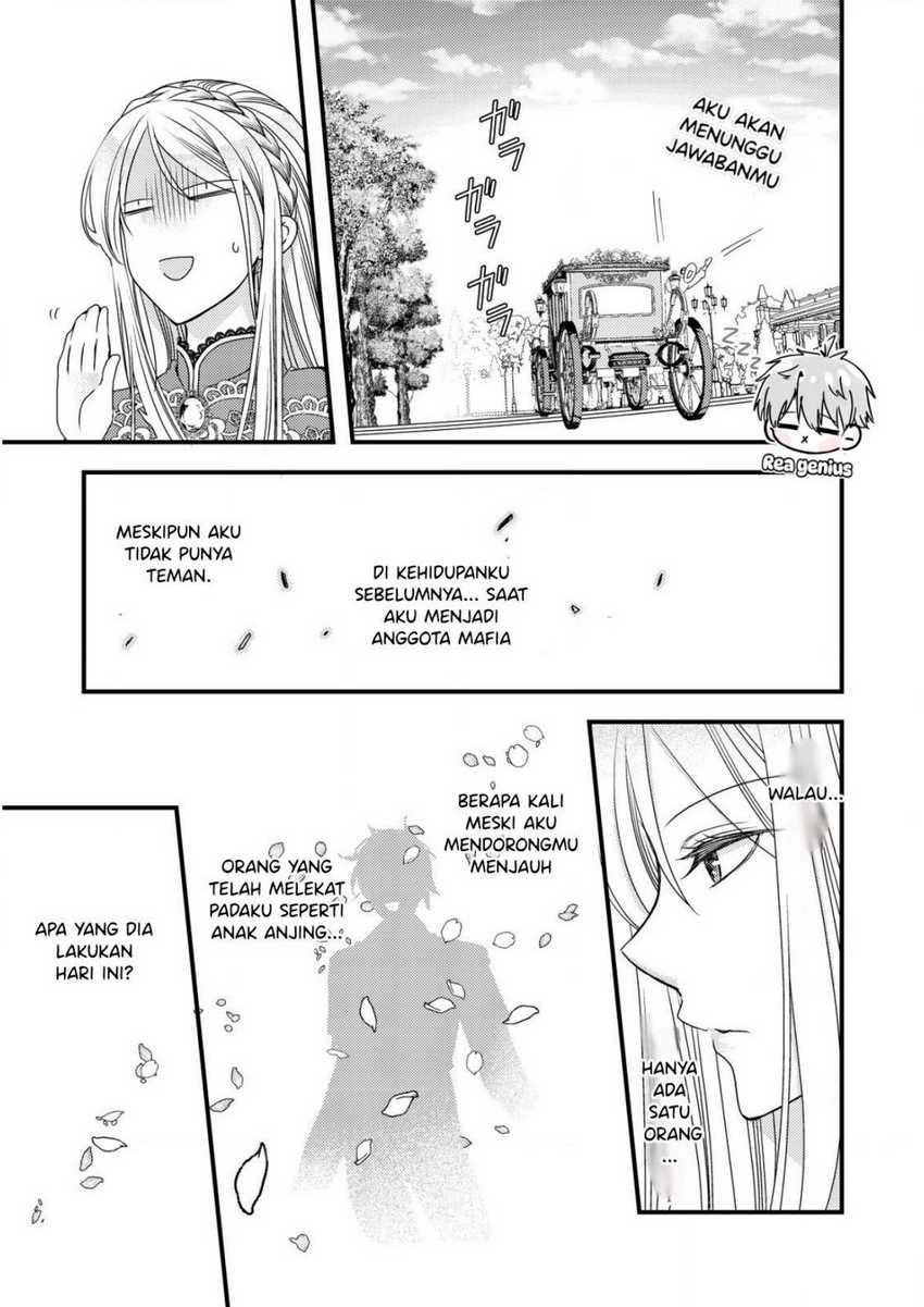 Tensei shita Onna Mafia wa Isekai de Heibon ni Kurashitai – Asashin Ikka no Hakushaku Reijou desu ga, Denshi to Akuma na Danchou ga Tsukimatottekimasu chapter 3