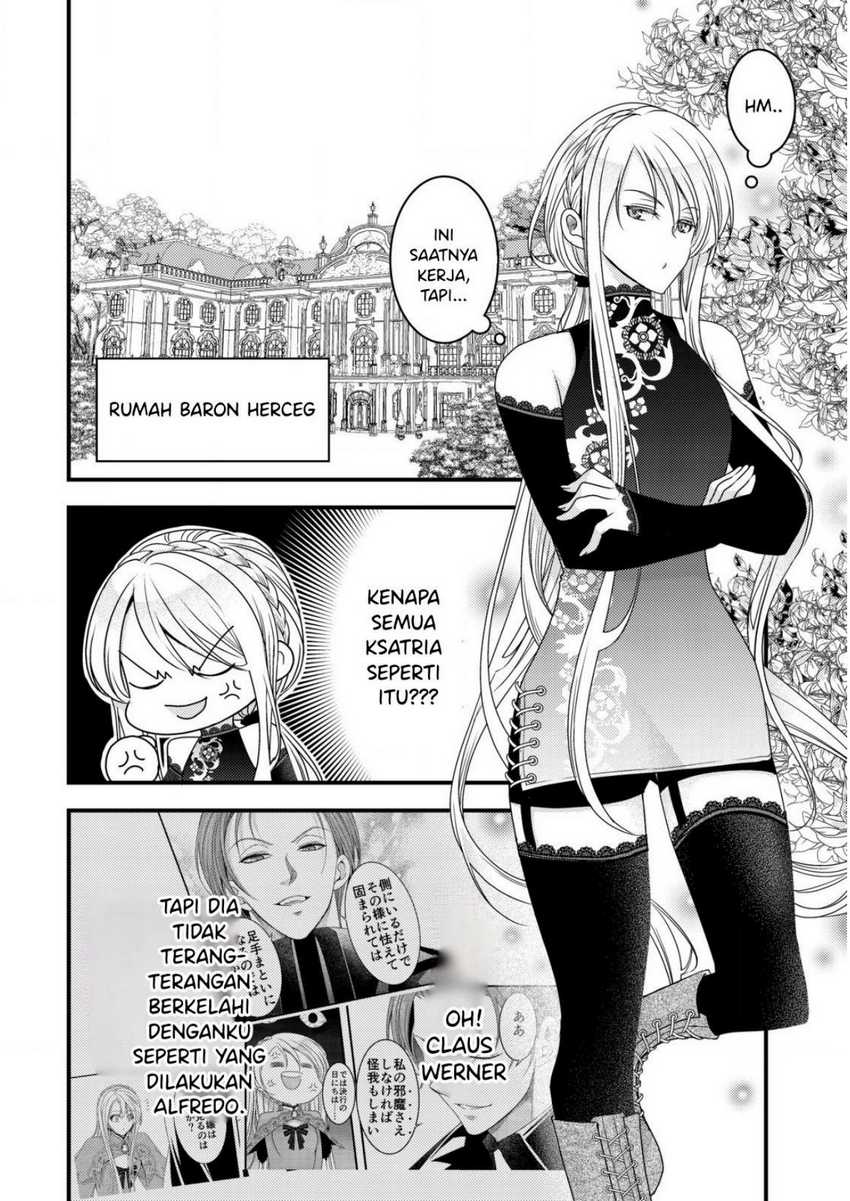 Tensei shita Onna Mafia wa Isekai de Heibon ni Kurashitai – Asashin Ikka no Hakushaku Reijou desu ga, Denshi to Akuma na Danchou ga Tsukimatottekimasu chapter 3