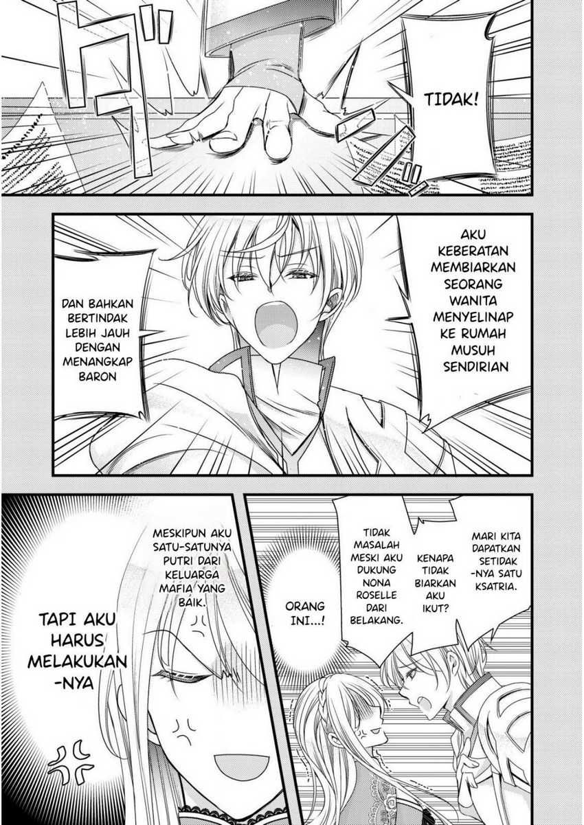 Tensei shita Onna Mafia wa Isekai de Heibon ni Kurashitai – Asashin Ikka no Hakushaku Reijou desu ga, Denshi to Akuma na Danchou ga Tsukimatottekimasu chapter 3