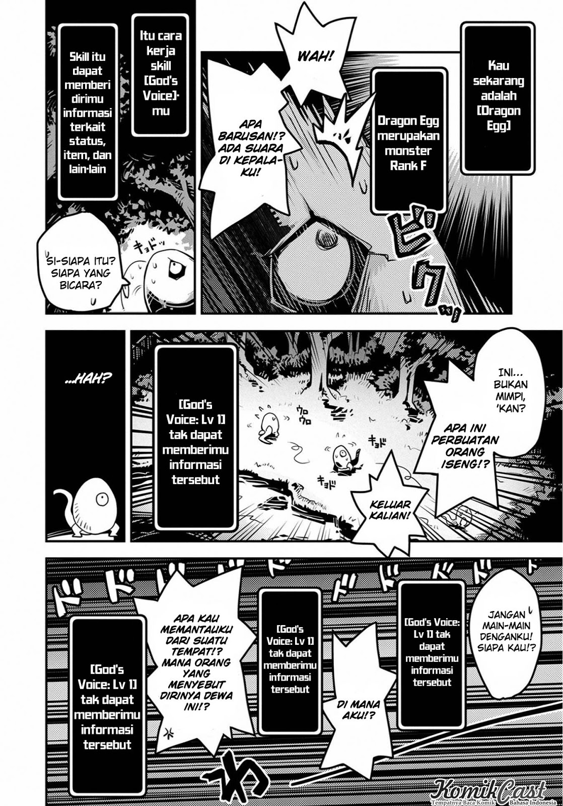 Tensei shitara Dragon no Tamago datta: Saikyou Igai Mezasanee 01 Chapter Bahasa Indonesia