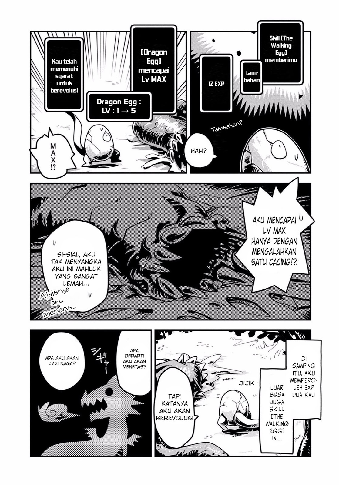 Tensei shitara Dragon no Tamago datta: Saikyou Igai Mezasanee 01 Chapter Bahasa Indonesia