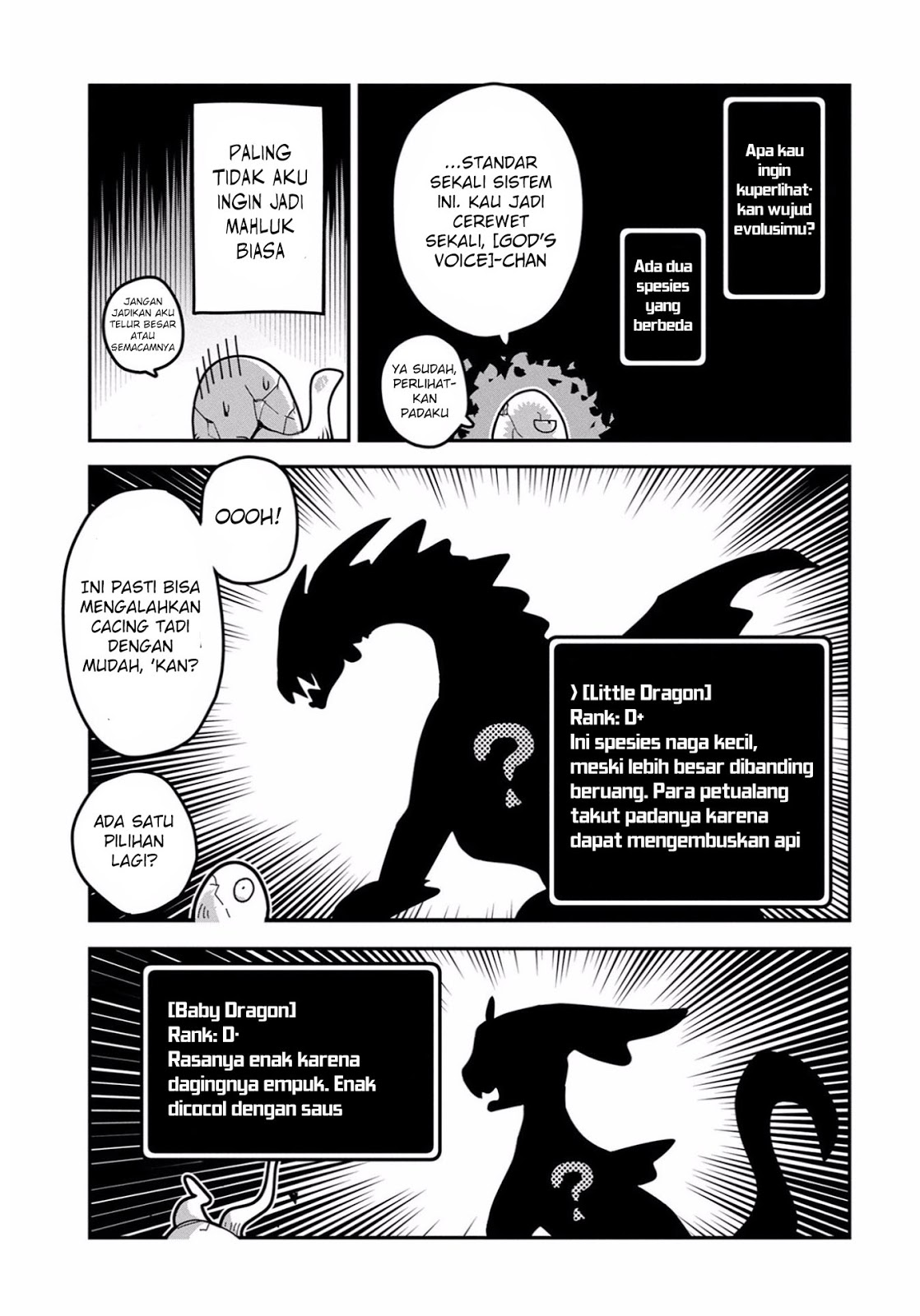 Tensei shitara Dragon no Tamago datta: Saikyou Igai Mezasanee 01 Chapter Bahasa Indonesia