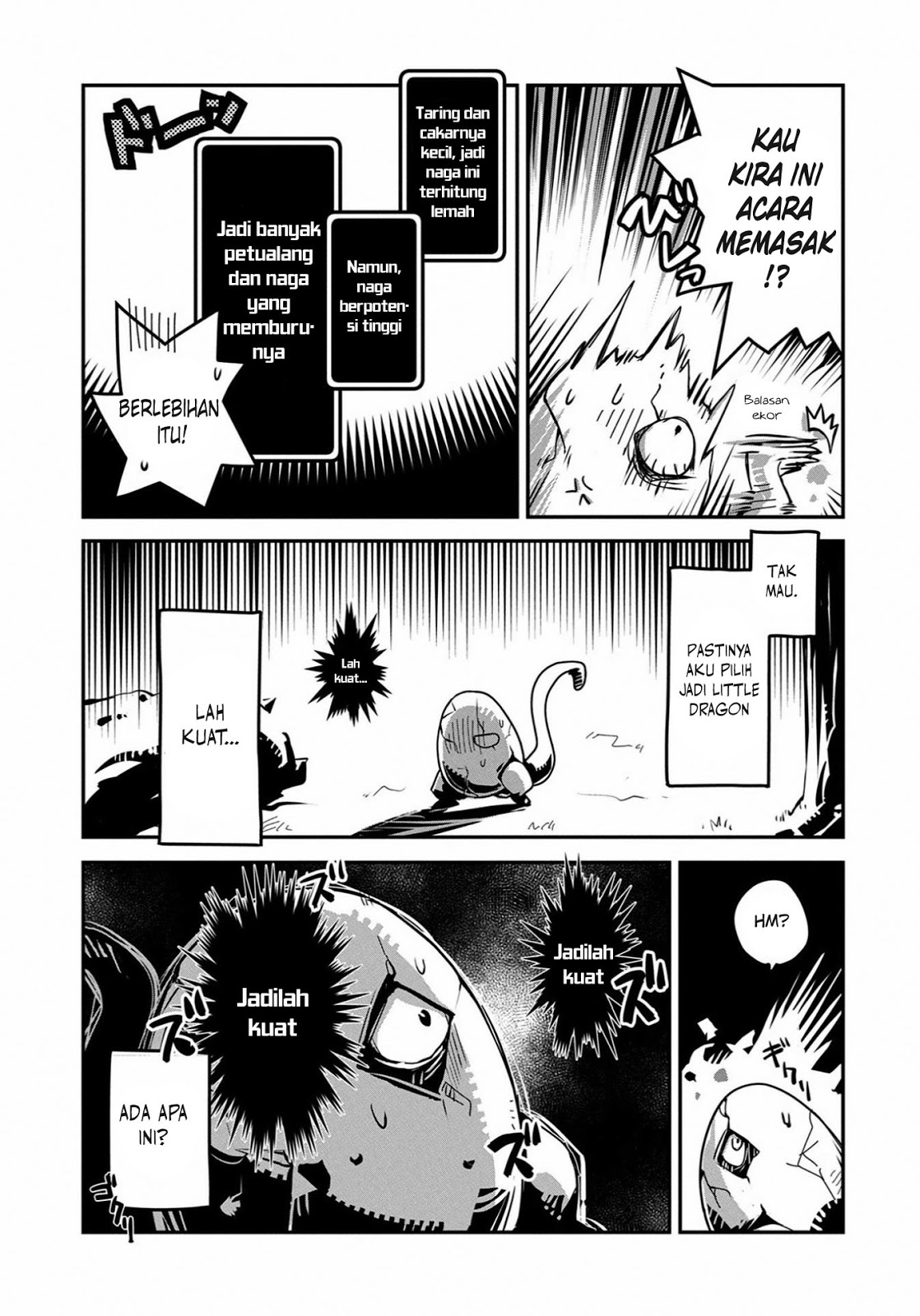 Tensei shitara Dragon no Tamago datta: Saikyou Igai Mezasanee 01 Chapter Bahasa Indonesia