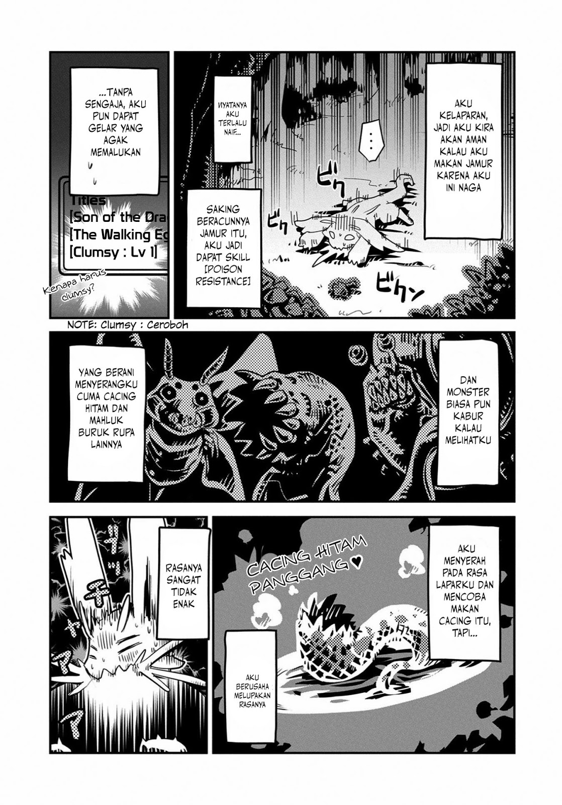 Tensei shitara Dragon no Tamago datta: Saikyou Igai Mezasanee 01 Chapter Bahasa Indonesia