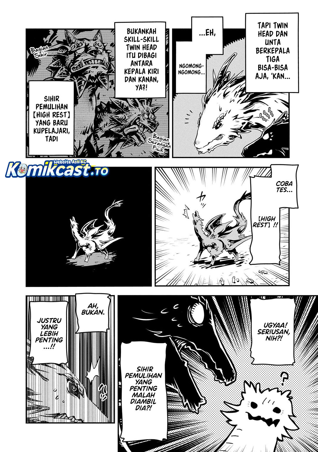 Tensei Shitara Dragon no Tamago datta: Saikyou Igai Mezasanee Chapter 41 Bahasa Indonesia