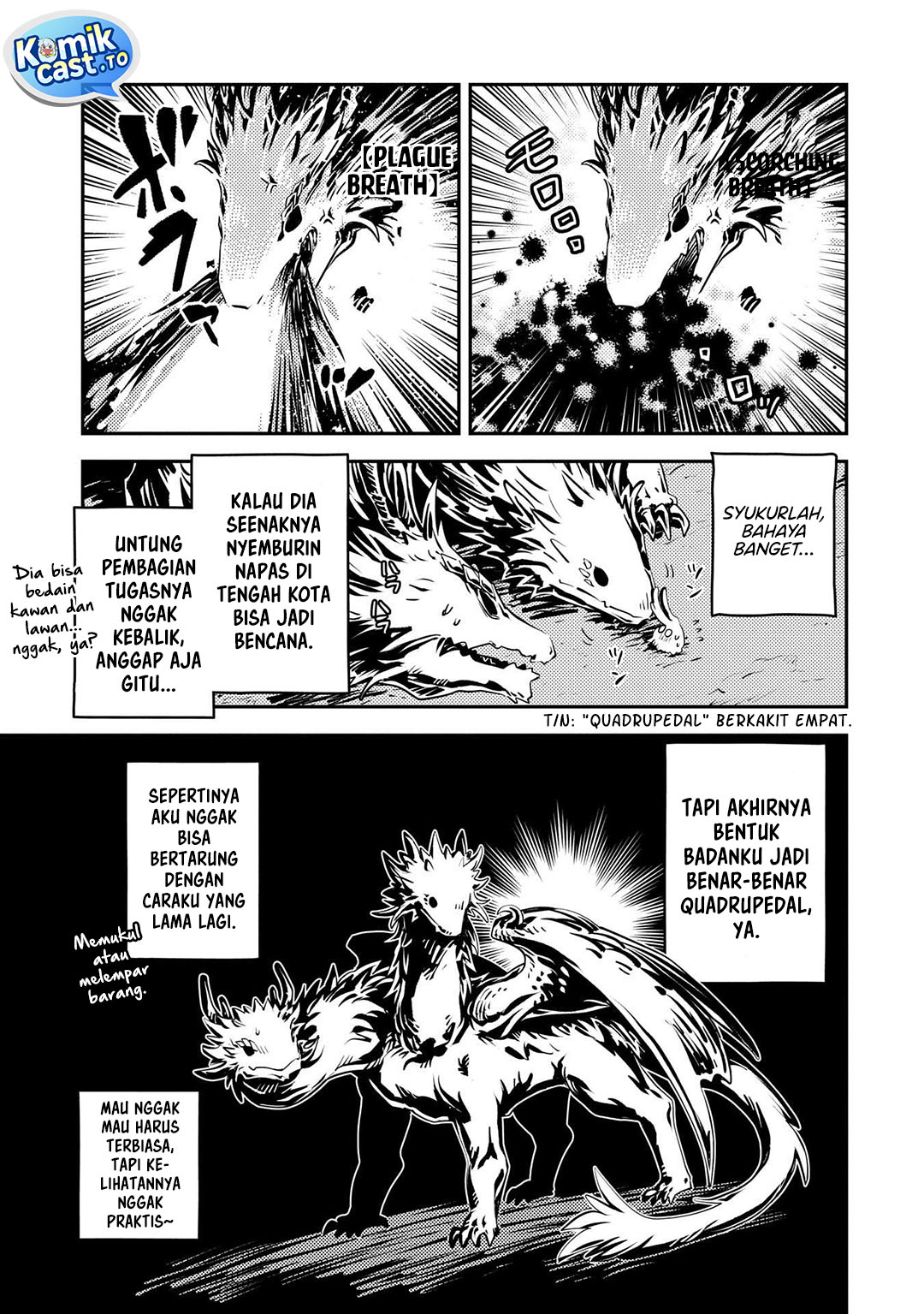 Tensei Shitara Dragon no Tamago datta: Saikyou Igai Mezasanee Chapter 41 Bahasa Indonesia