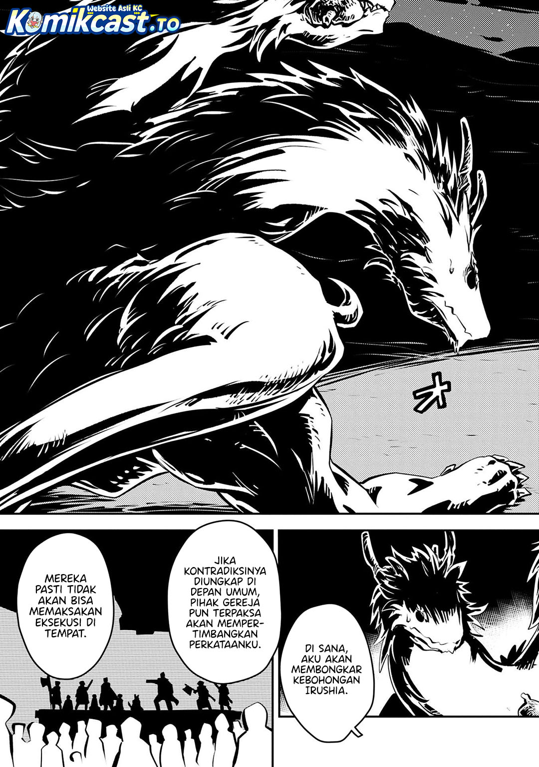 Tensei Shitara Dragon no Tamago datta: Saikyou Igai Mezasanee Chapter 43 Bahasa Indonesia