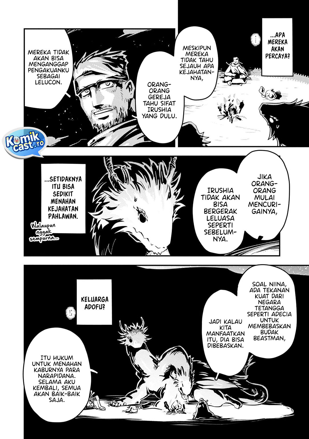 Tensei Shitara Dragon no Tamago datta: Saikyou Igai Mezasanee Chapter 43 Bahasa Indonesia