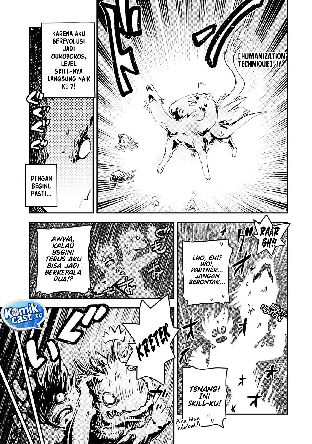 Tensei Shitara Dragon no Tamago datta: Saikyou Igai Mezasanee Chapter 43 Bahasa Indonesia