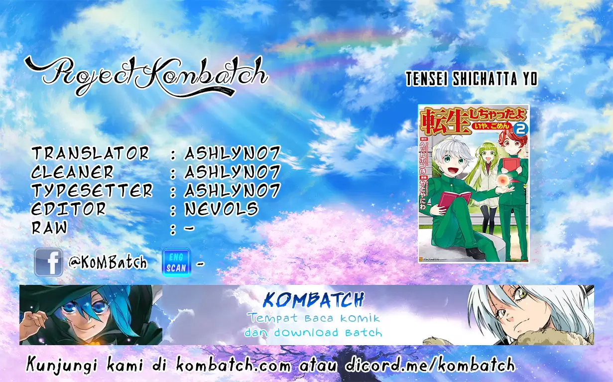 Tenseishichatta yo Chapter 17 Bahasa Indonesia