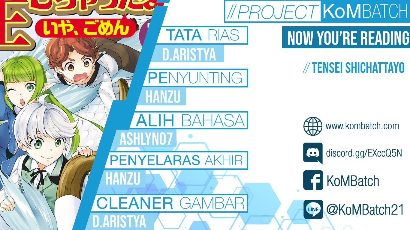 Tenseishichatta yo Chapter 19 Bahasa Indonesia