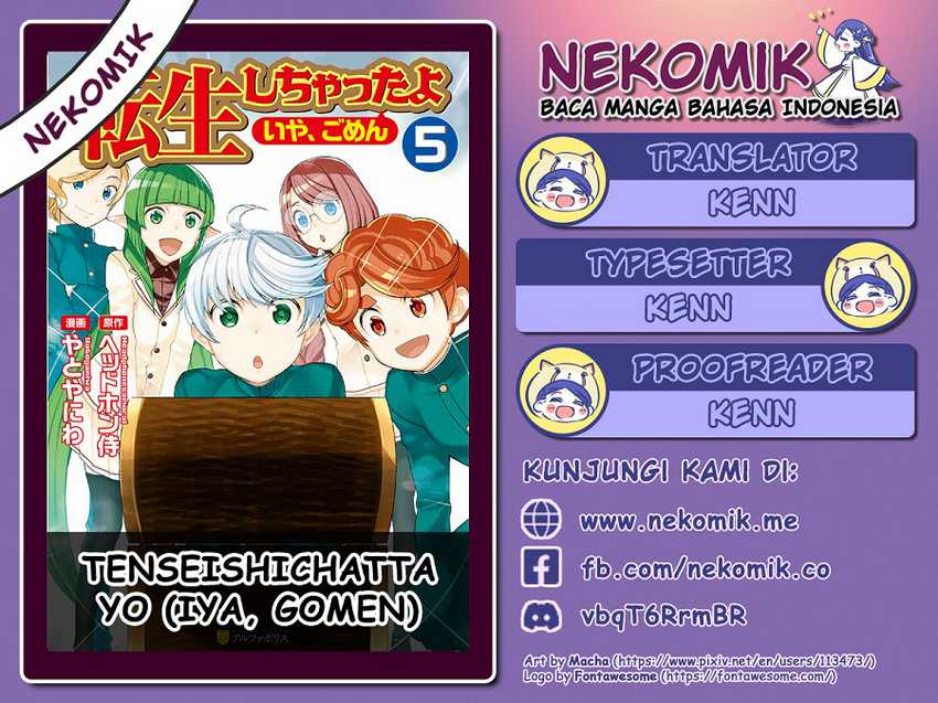 Tenseishichatta yo Chapter 43 Bahasa Indonesia