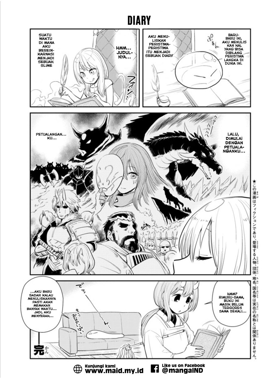 Tensura Nikki Tensei Shitara Slime Datta Ken chapter 1