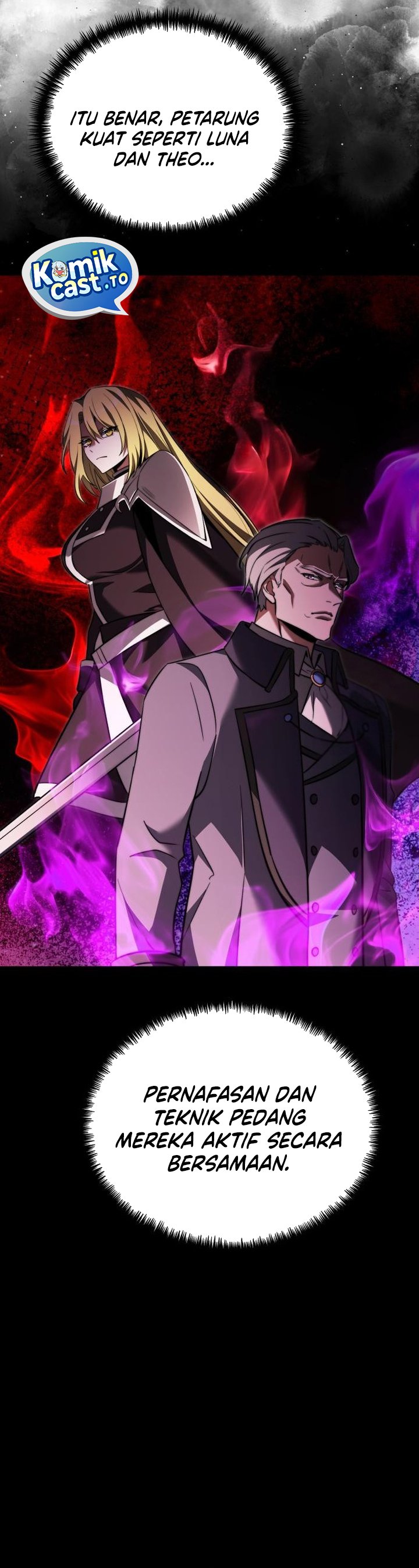 Terminally-Ill Genius Dark Knight Chapter 124 Bahasa Indonesia