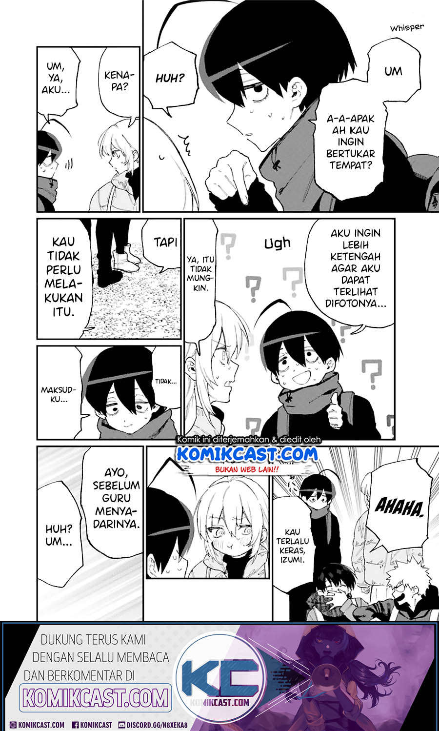 That Girl Is Not Just Cute (Shikimori’s Not Just a Cutie) chapter 90