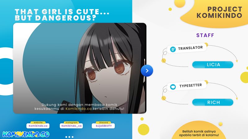 That Girl is Cute… but Dangerous? (Jirai nandesuka?) Chapter 20 Bahasa Indonesia