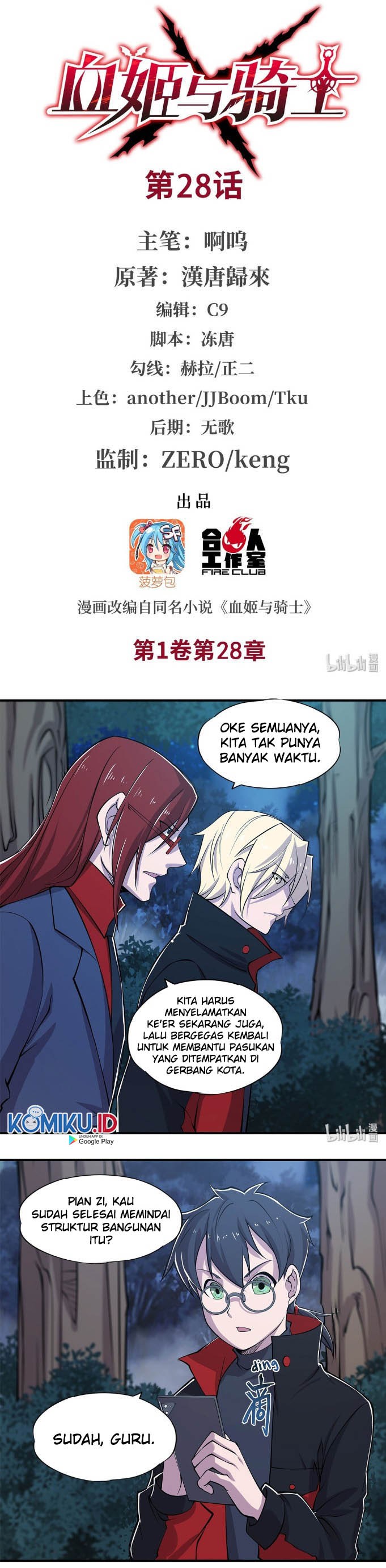 The Blood Princess And The Knight Chapter 28 Bahasa Indonesia