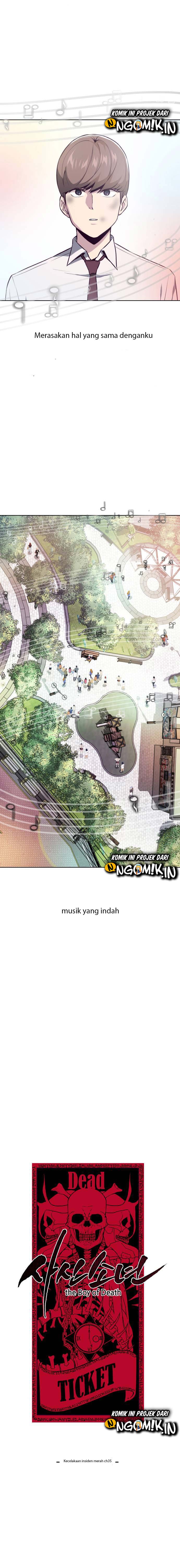 The Boy of Death Chapter 35 Bahasa Indonesia