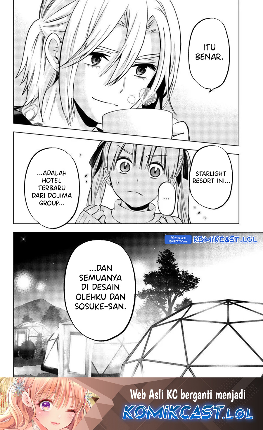 The Cuckoo’s Fiancee (A Couple of Cuckoos) Chapter 189 Bahasa Indonesia