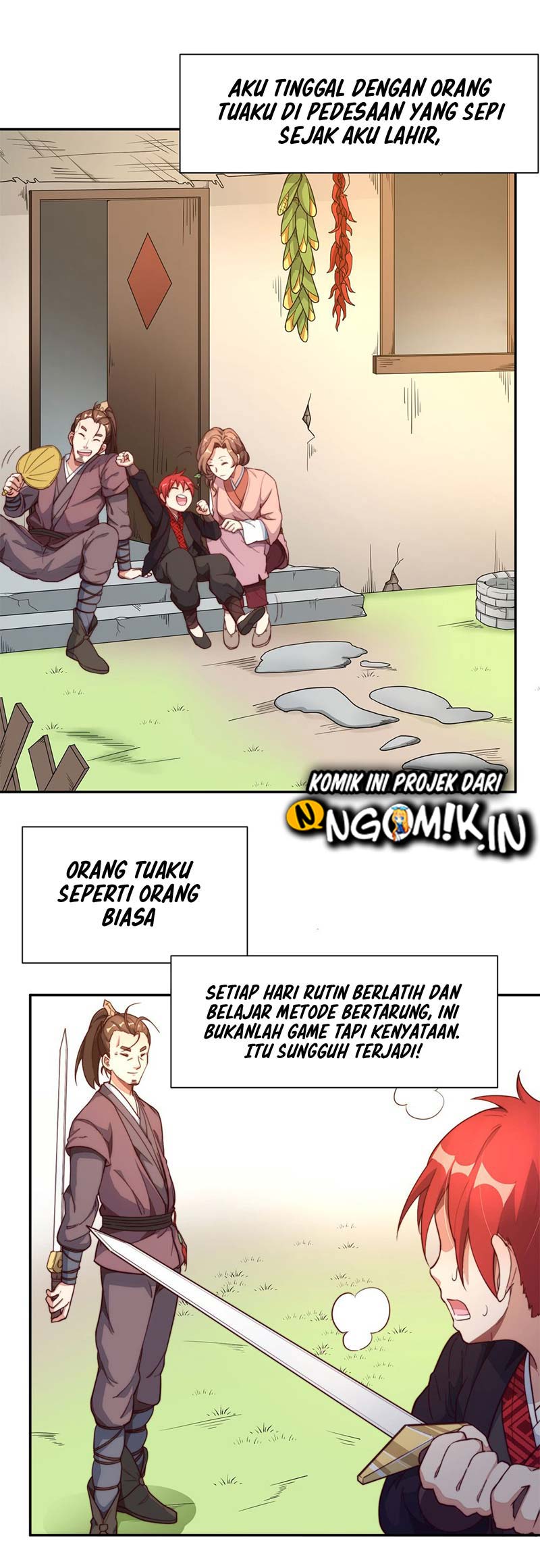 The Descendant of the Spiritual Diety Chapter 01 Bahasa Indonesia