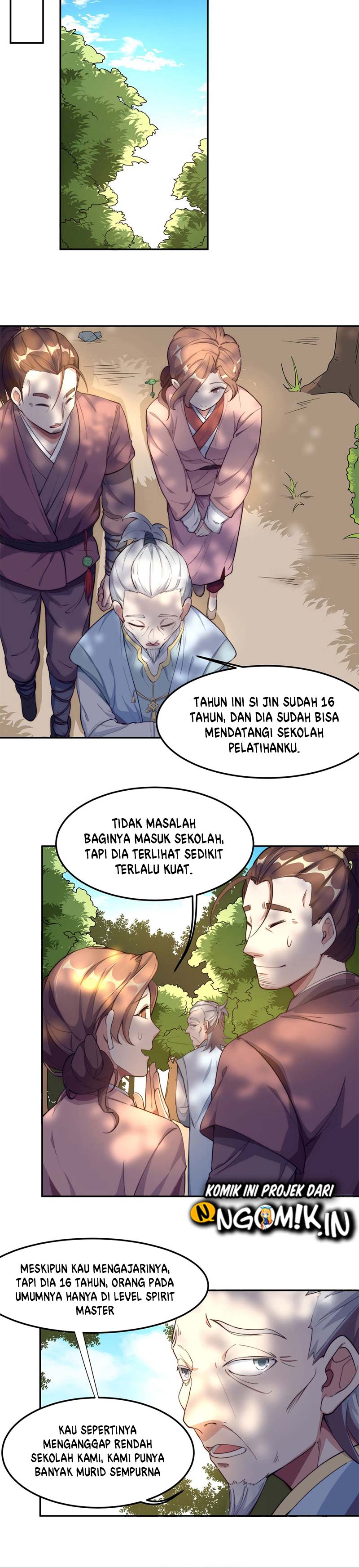 The Descendant of the Spiritual Diety Chapter 01 Bahasa Indonesia