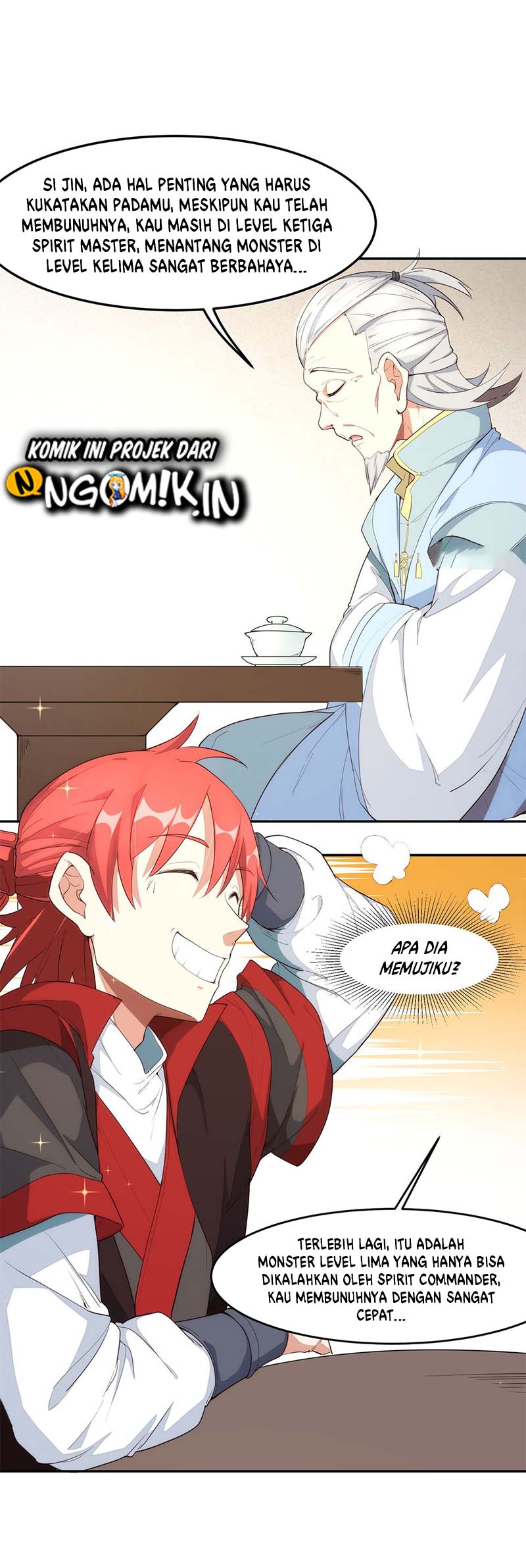 The Descendant of the Spiritual Diety Chapter 01 Bahasa Indonesia