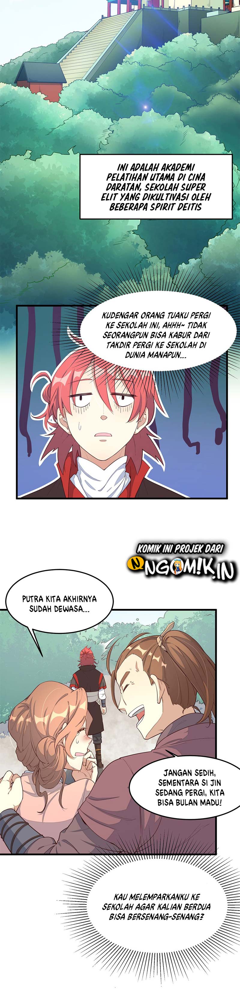 The Descendant of the Spiritual Diety chapter 2