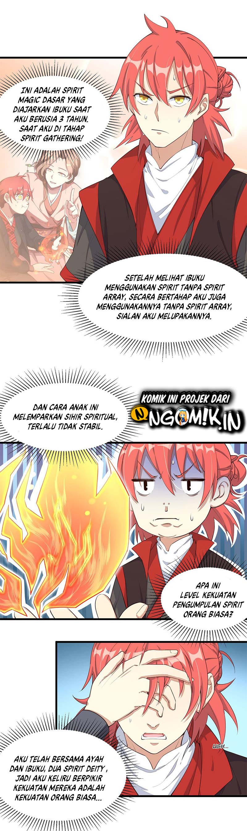 The Descendant of the Spiritual Diety chapter 2