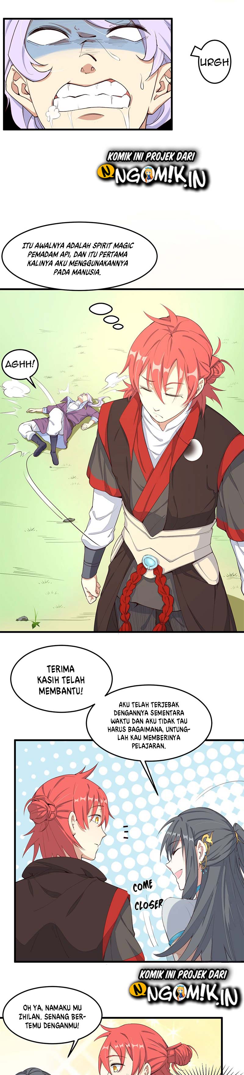 The Descendant of the Spiritual Diety chapter 2
