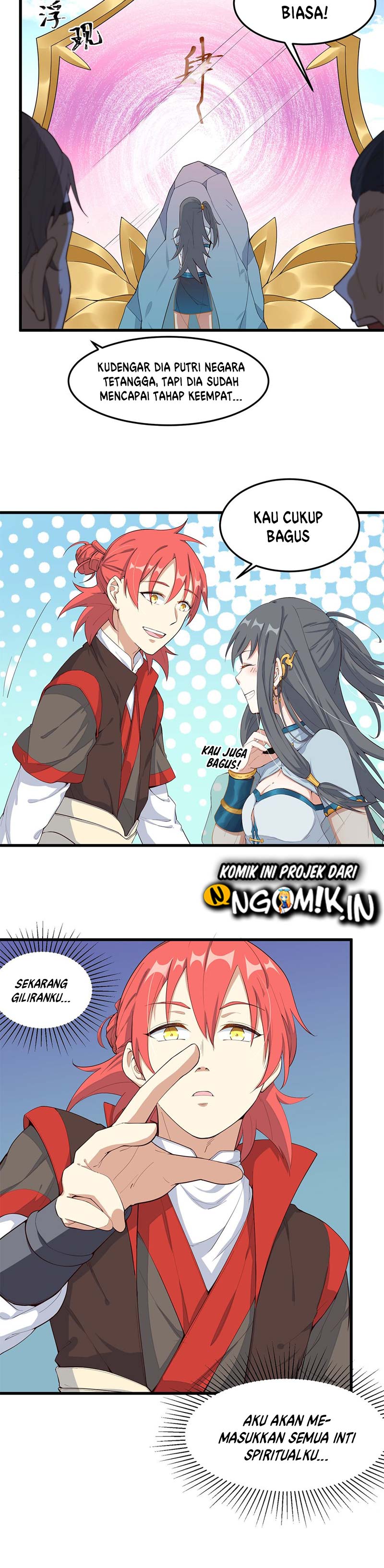 The Descendant of the Spiritual Diety chapter 2