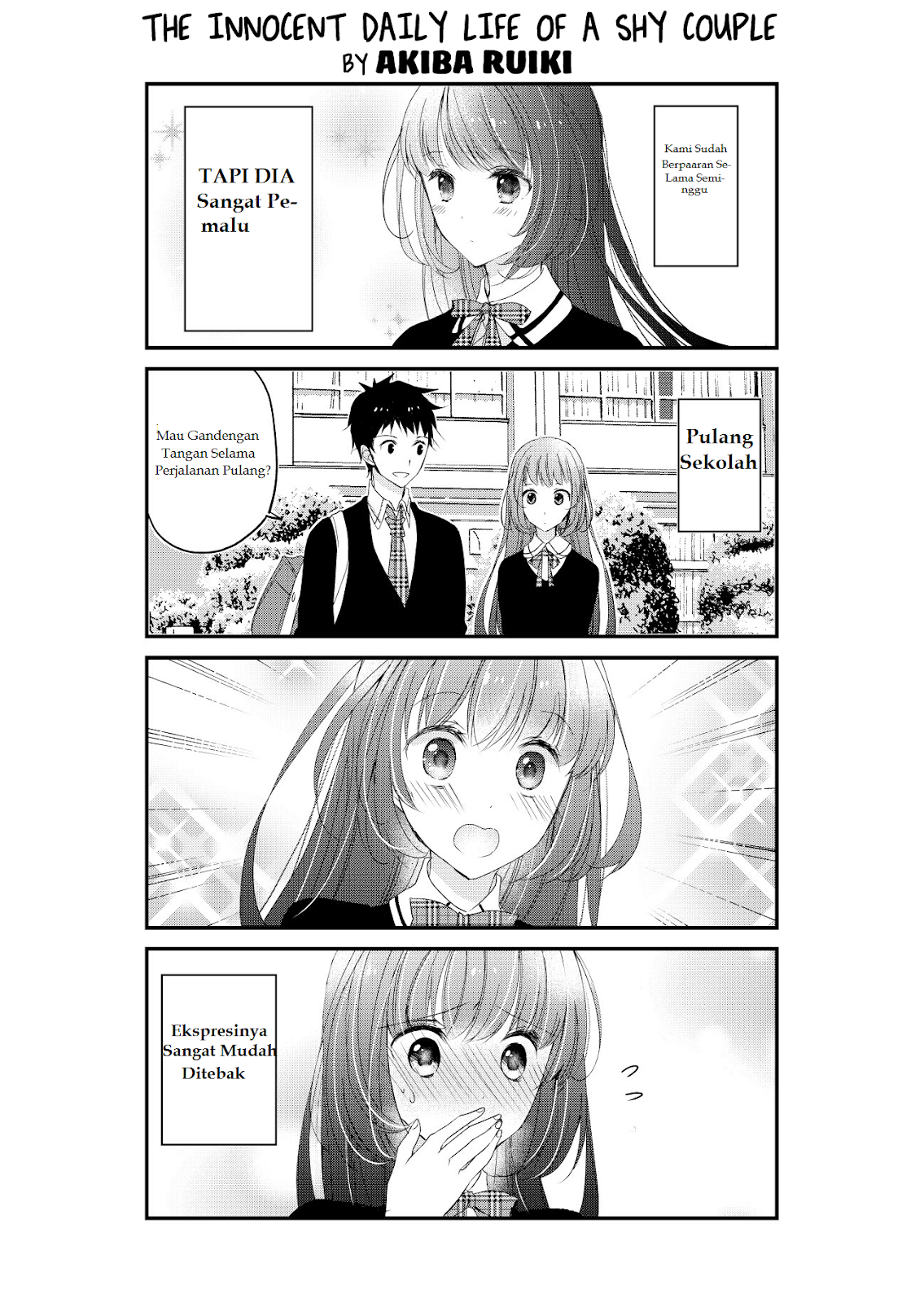The Embarrassing Daily Life of Hazu-kun and Kashii-san chapter 1