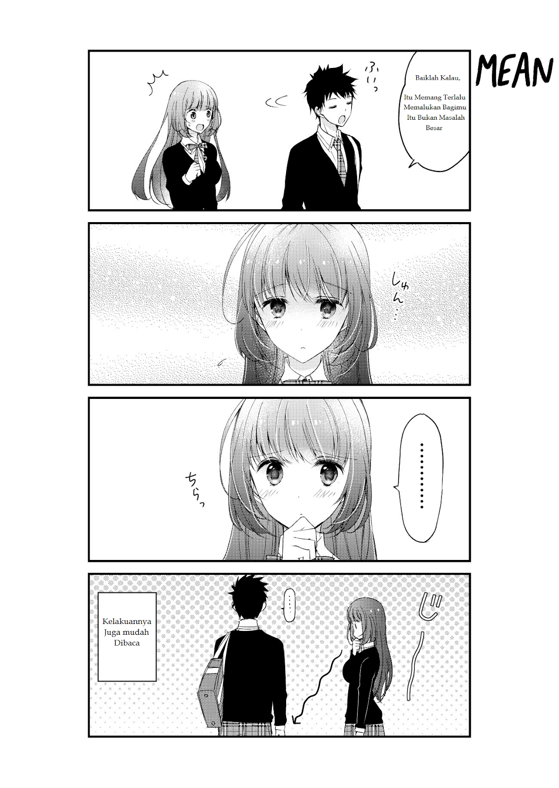 The Embarrassing Daily Life of Hazu-kun and Kashii-san chapter 1