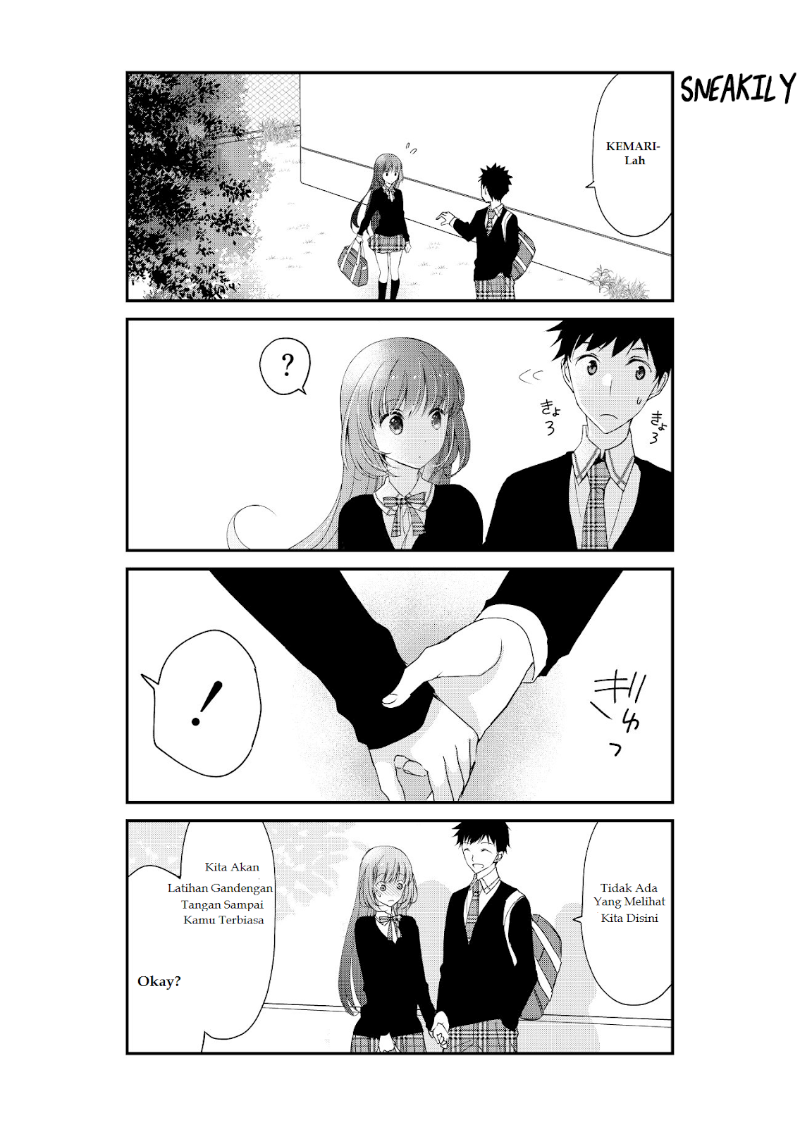 The Embarrassing Daily Life of Hazu-kun and Kashii-san chapter 1