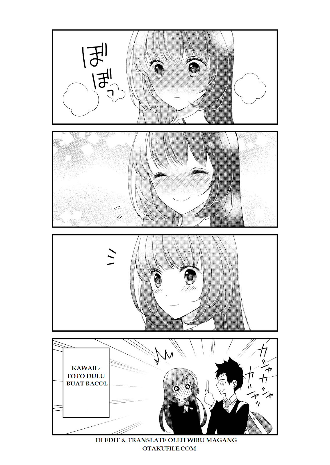 The Embarrassing Daily Life of Hazu-kun and Kashii-san chapter 1
