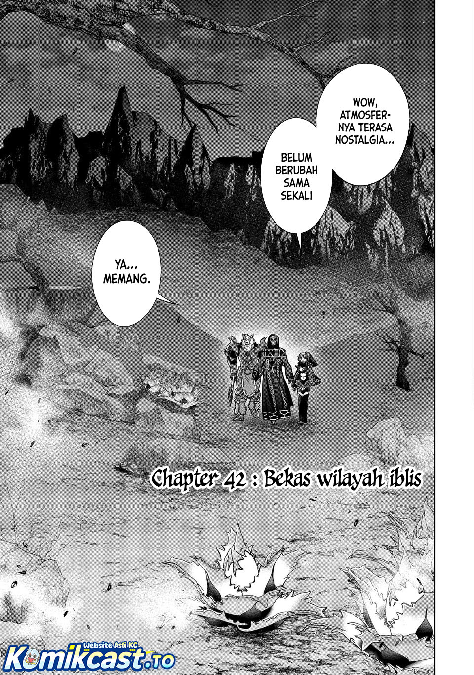 The Executed Sage is Reincarnated as a Lich and Starts an All-Out War Chapter 42 Bahasa Indonesia