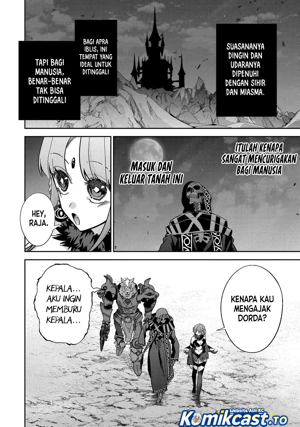 The Executed Sage is Reincarnated as a Lich and Starts an All-Out War Chapter 42 Bahasa Indonesia