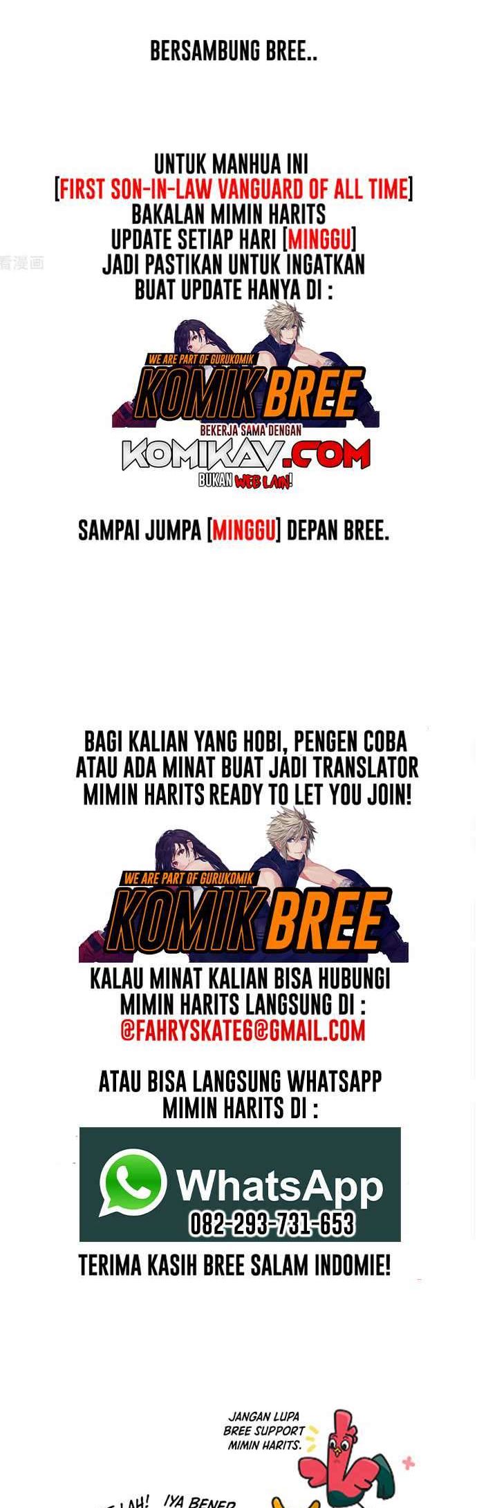 The First Son-In-Law Vanguard of All Time Chapter 119 Bahasa Indonesia