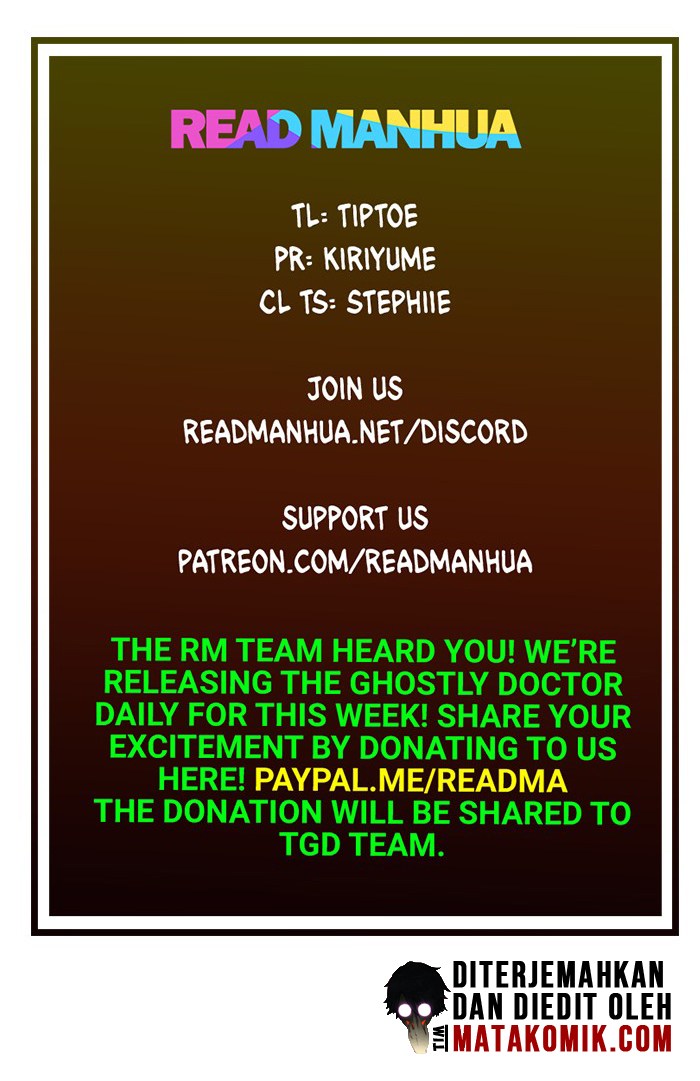 The Ghostly Doctor Chapter 74 Bahasa Indonesia