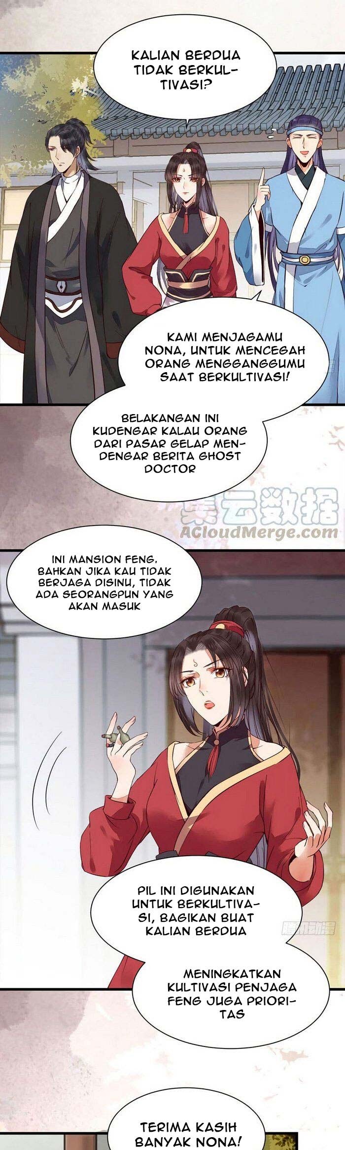 The Ghostly Doctor Chapter 208 Bahasa Indonesia