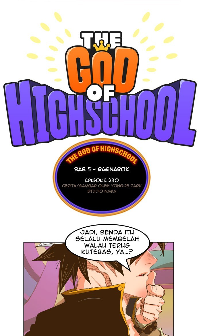 The God of High School Chapter 230 Bahasa Indonesia