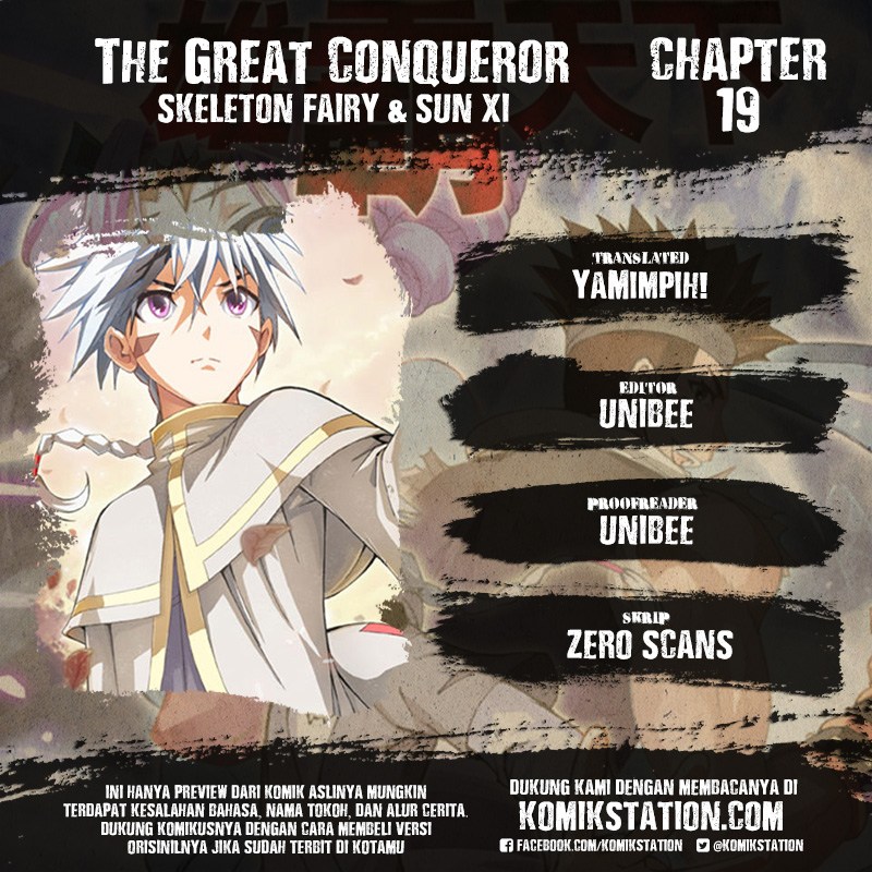 The Great Conqueror Chapter 19 Bahasa Indonesia