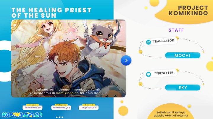 The Healing Priest Of The Sun Chapter 53 Bahasa Indonesia