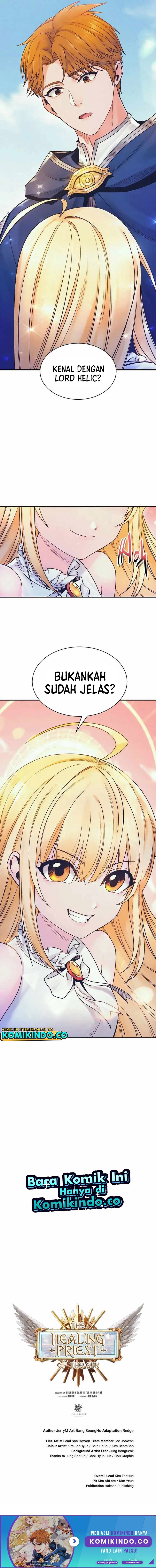 The Healing Priest Of The Sun Chapter 72 Bahasa Indonesia