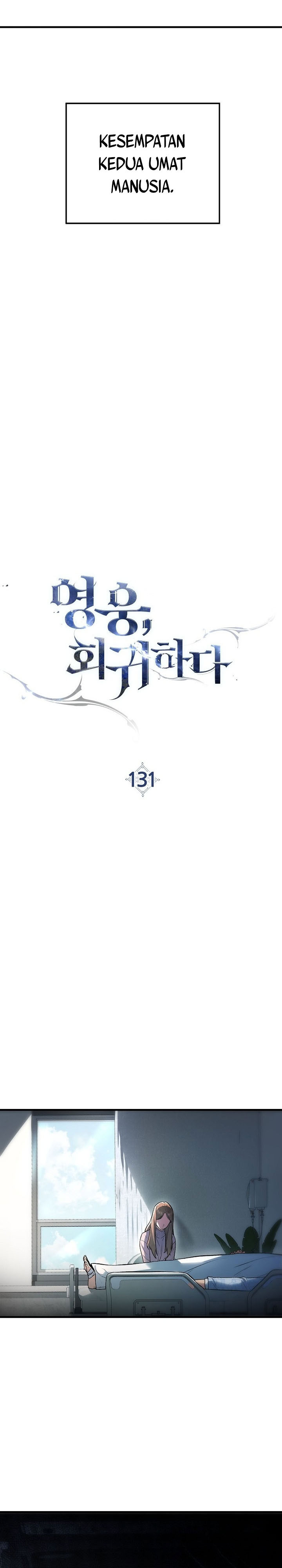 The Hero Returns Chapter 131 Bahasa Indonesia