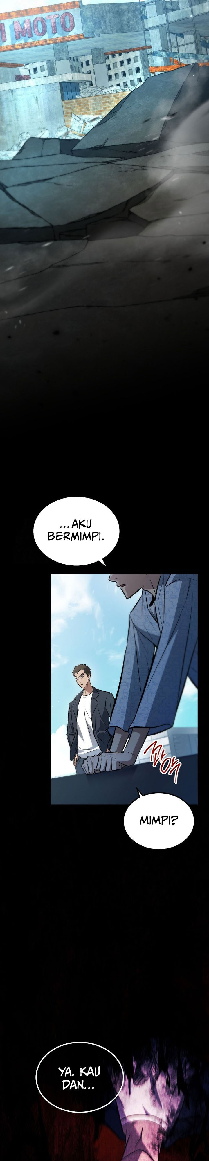 The Hero Returns Chapter 131 Bahasa Indonesia