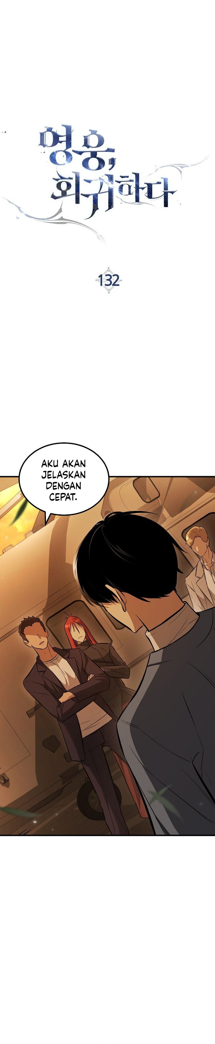 The Hero Returns Chapter 132 Bahasa Indonesia