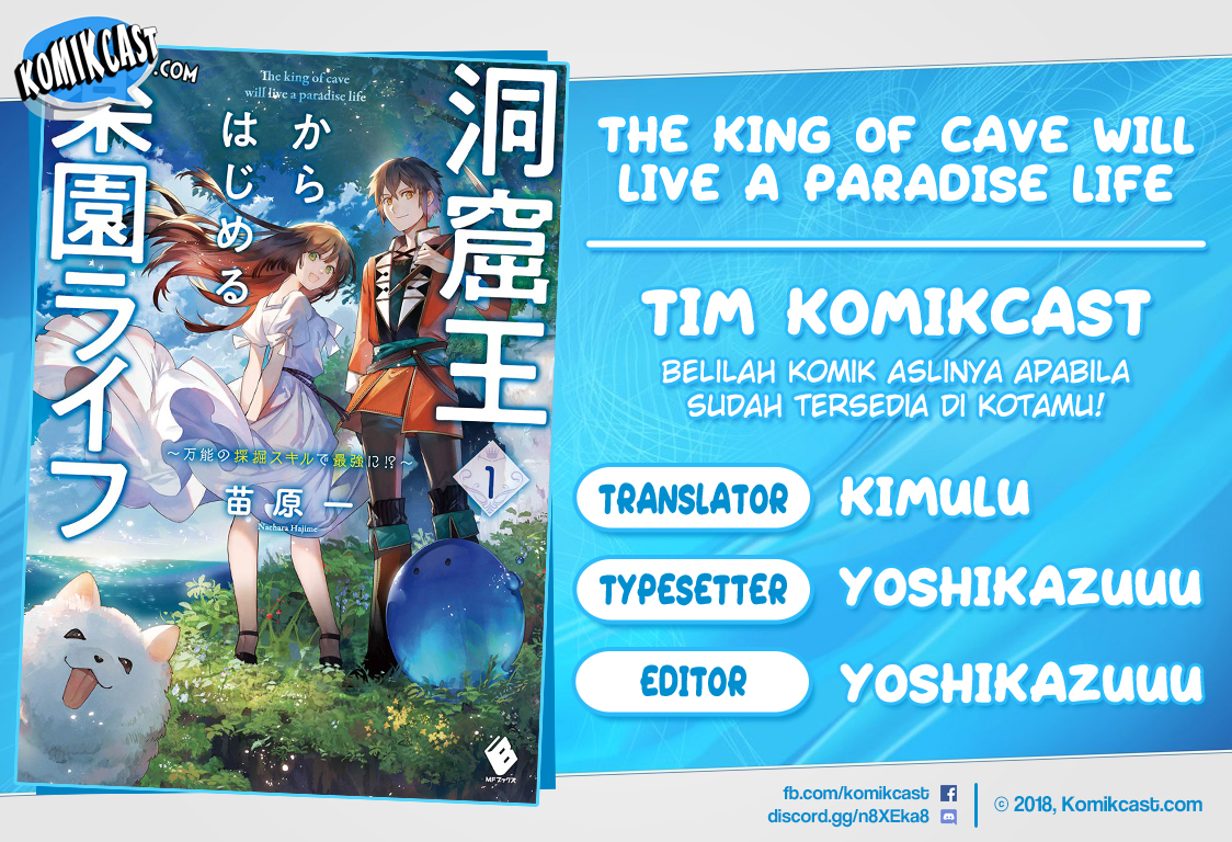 The King of Cave Will Live a Paradise Life Chapter 01 Bahasa Indonesia
